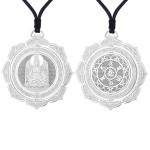 Pt950 Platinum Thousand-Handed Guanyin Guardian Pendant - Rat Zodiac Birth Buddha